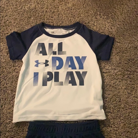 Other - UA T-shirt and short set